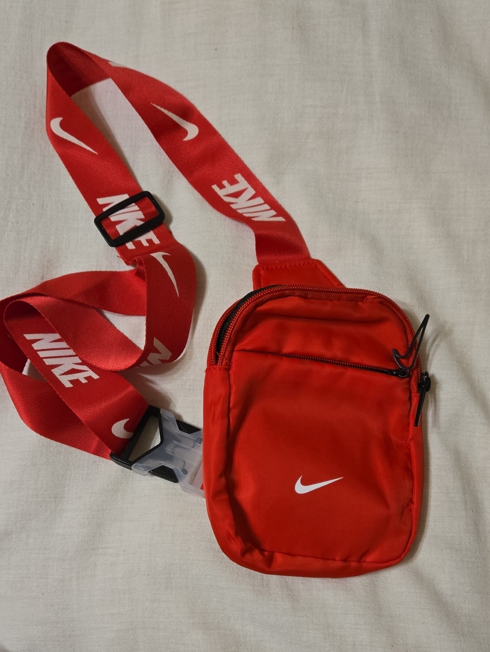 Nike Red Small Crossbody Sling Bag for Men